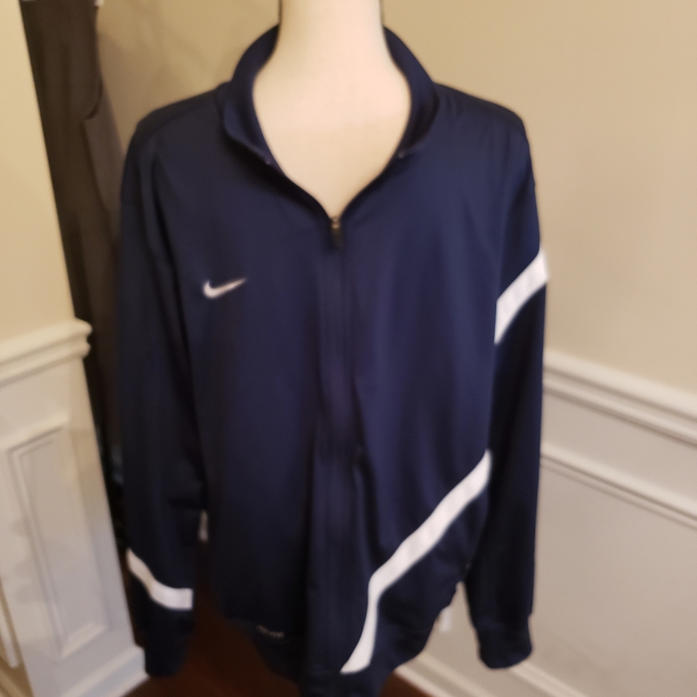Nike Blue Dri fit hoodie size XL